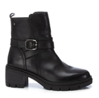 Carmela Botim Pele Salto com Fecho - vista frontal