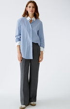 Oui Produto Algodão Lã às Riscas - vista frontal