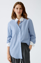 Oui Produto Algodão Lã às Riscas - detalhe