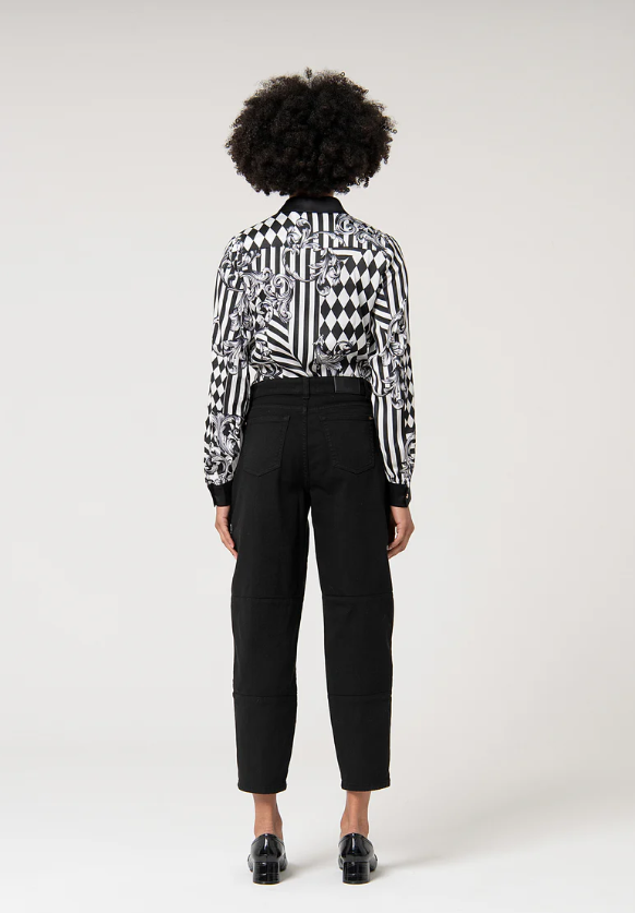 Fracomina Calças Lã Algodão - vista alternativa