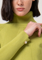 Fracomina Camisola Lã Malha Comprido Modelo 4 - detalhe