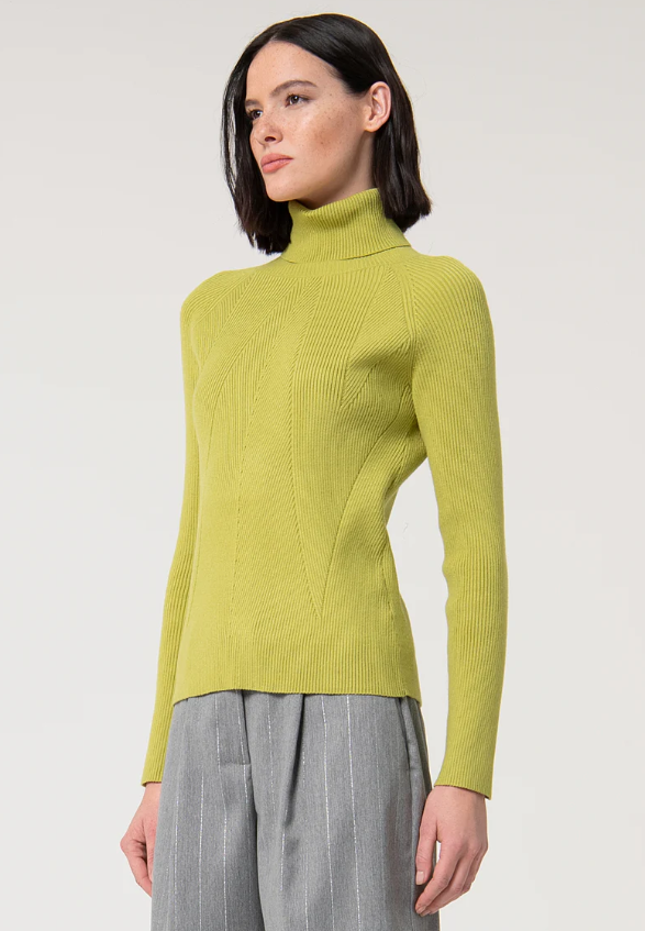 Fracomina Camisola Lã Malha Comprido Modelo 4 - vista alternativa