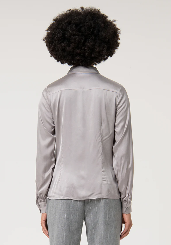 Fracomina Camisa Lã Comprido - detalhe