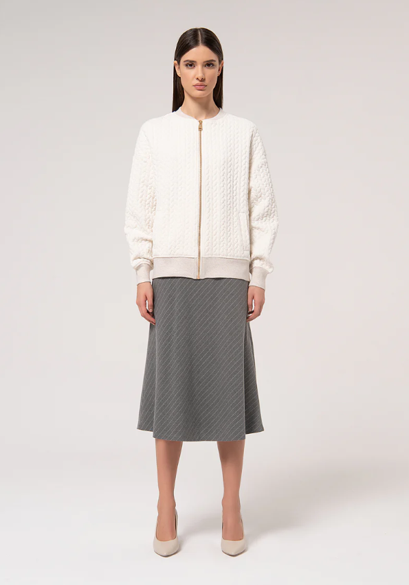 Fracomina Produto Lurex Lã Algodão