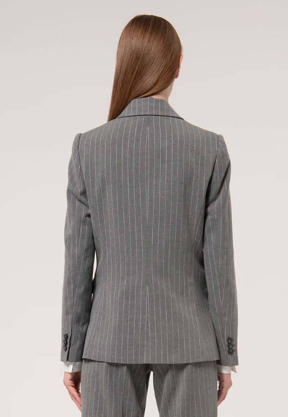 Fracomina Blazer Lã Comprido Modelo 2