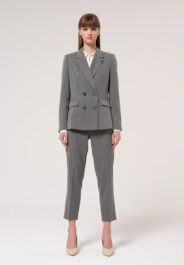 Fracomina Blazer Lã Comprido Modelo 2