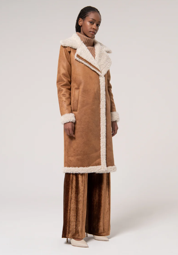 Fracomina Casaco Lã Comprido Modelo 2 - vista alternativa