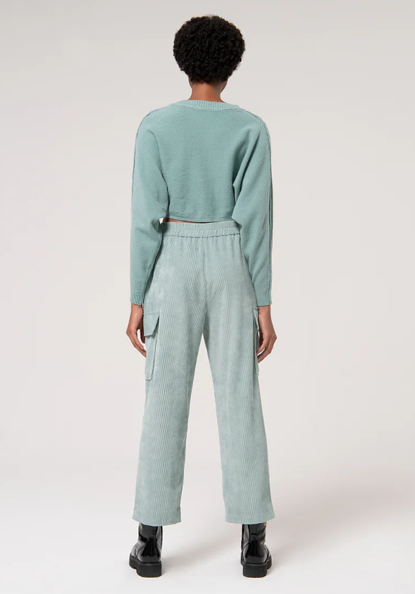 Fracomina Calças Lã Bombazina - vista alternativa