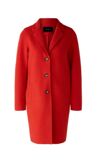 Oui Casaco Lã com Bolsos