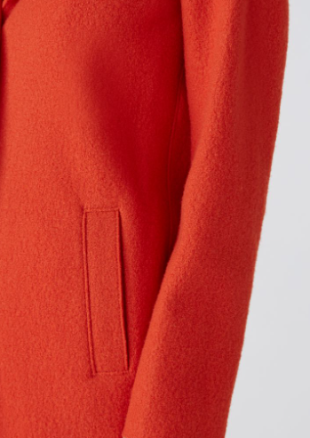 Oui Casaco Lã com Bolsos