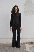 Kaos Blusa com Bolsos - vista frontal