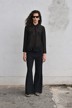 Kaos Blusa com Bolsos - detalhe