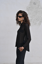 Kaos Blusa com Bolsos