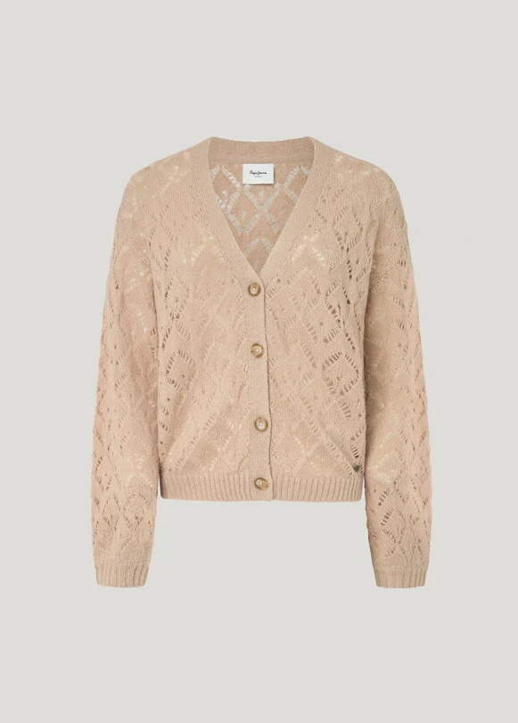 Pepe Jeans casaco Malha Hailey