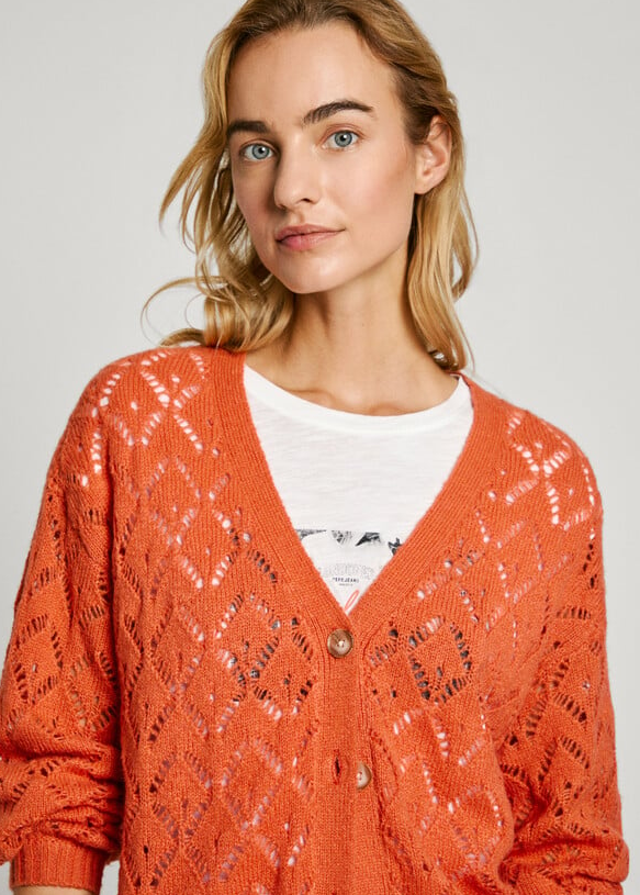 Pepe Jeans casaco Malha Hailey