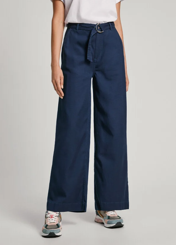 Pepe Jeans Calça c/cinto Ariana - detalhe