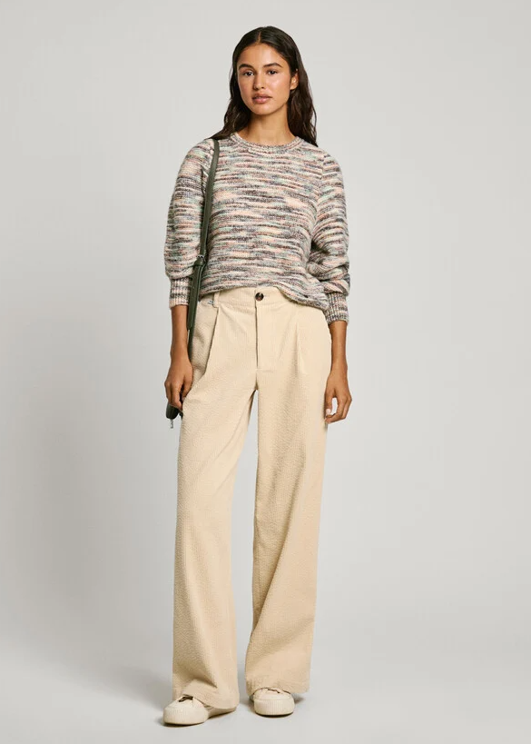 Pepe Jeans Calça Bombazina Danna - vista frontal