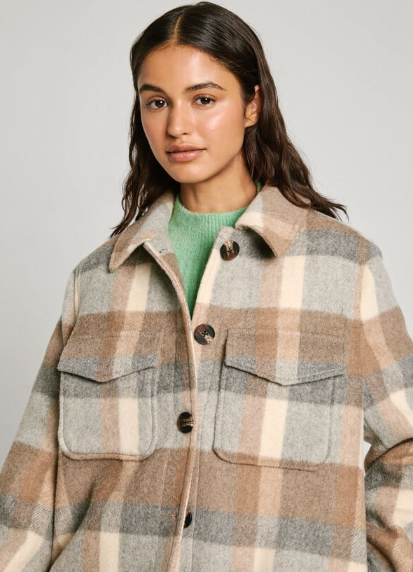 Pepe Jeans Sobrecamisa xadrez - vista alternativa