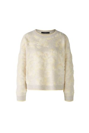 Oui Camisola Lã Estampado Modelo 2