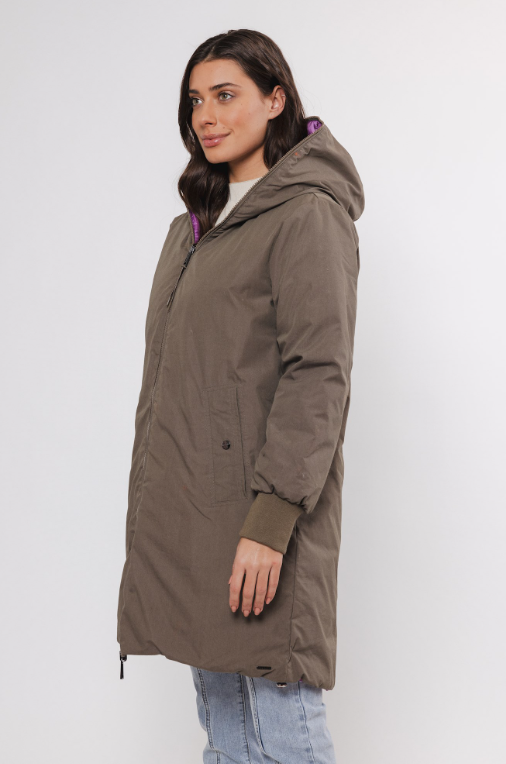 Rino & Pelle Parka Ebu - detalhe