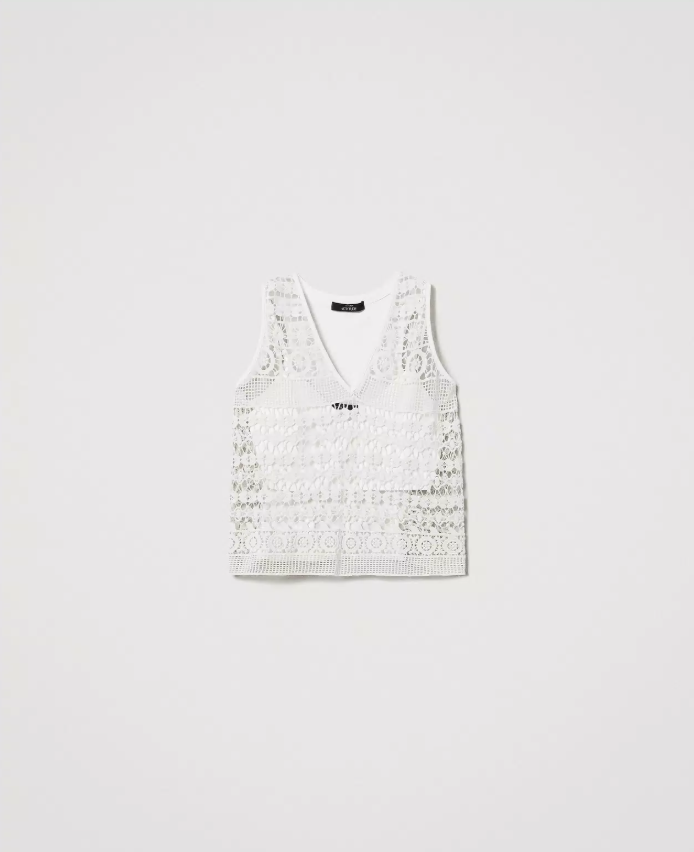 Actitude Top Macrame - detalhe