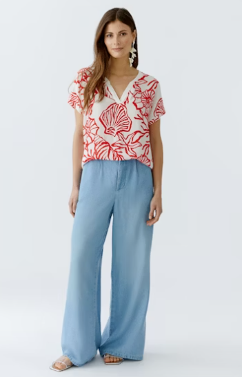 Oui Blusa Lã Curto - vista frontal