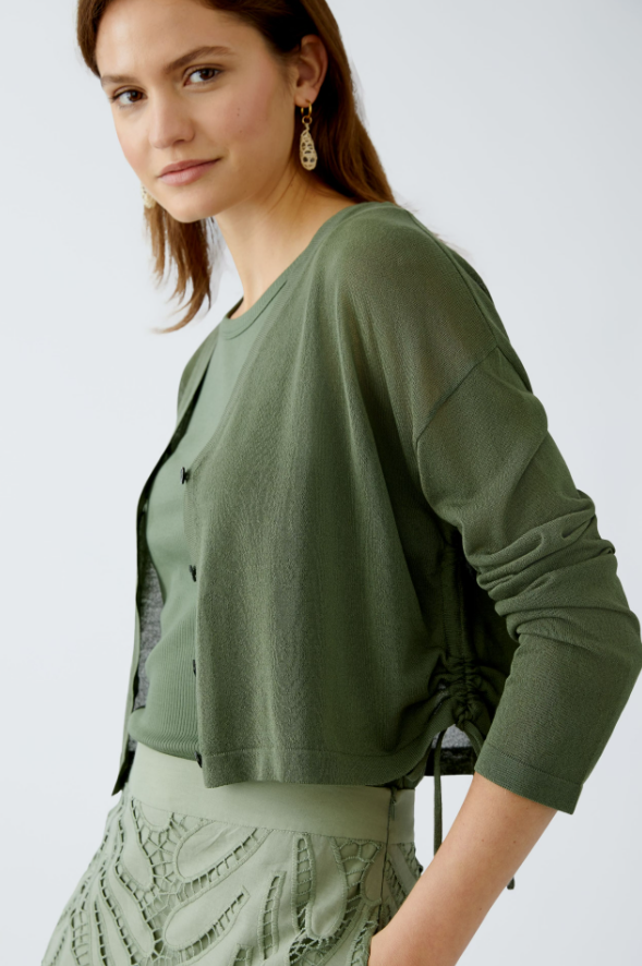 Oui Casaco Lã com Botões Comprido