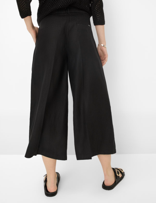 Brax Calças largas linho