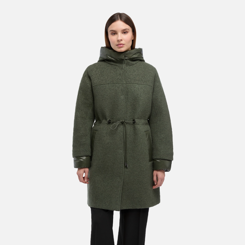 Geox Parka Respira Mulher Modelo 2 - vista frontal