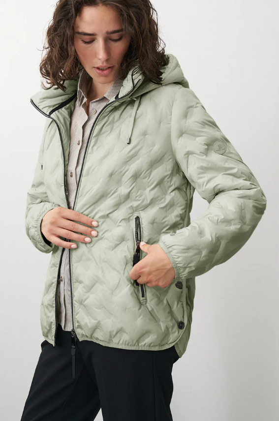 Barbara Lebek Parka com Fechos de pressão nas laterais