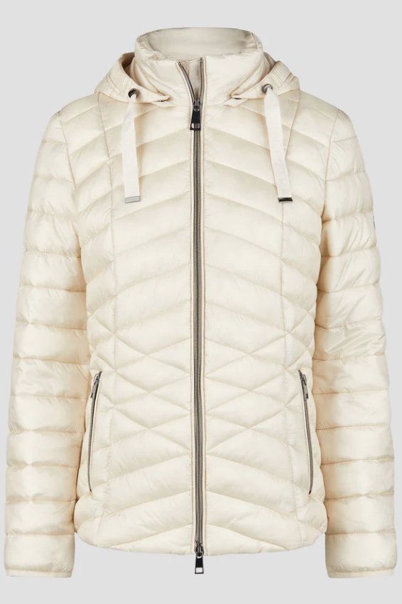 Barbara Lebek Parka com capuz removível e bolsos