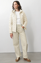 Barbara Lebek Parka com capuz removível e bolsos