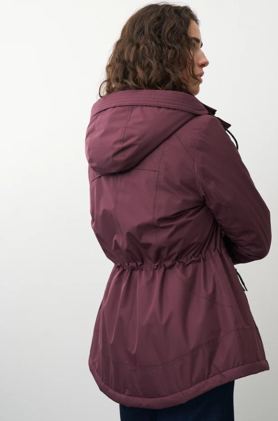 Barbara Lebek Parka com capuz