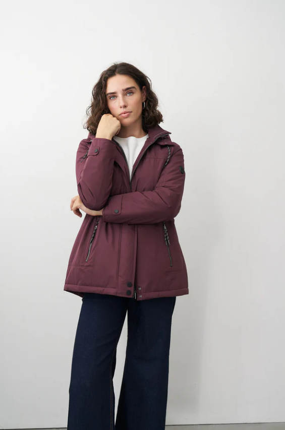 Barbara Lebek Parka com capuz