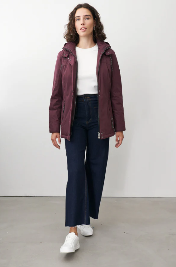 Barbara Lebek Parka com capuz