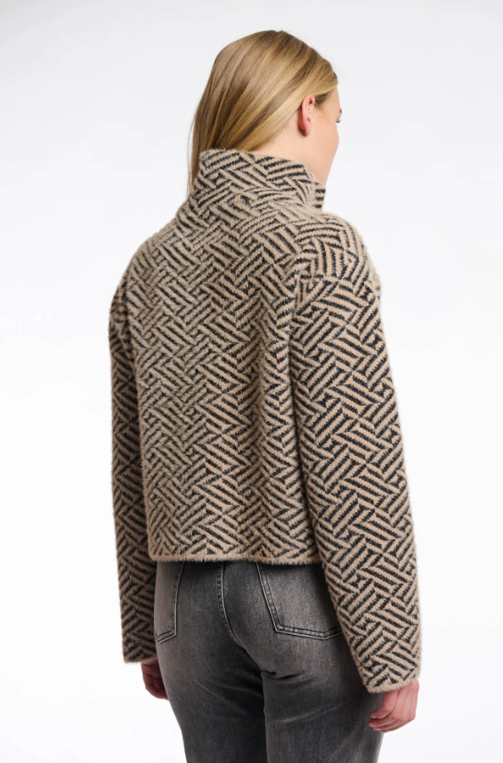 Rino & Pelle Casaco Curto de Trespasse Duplo - vista alternativa