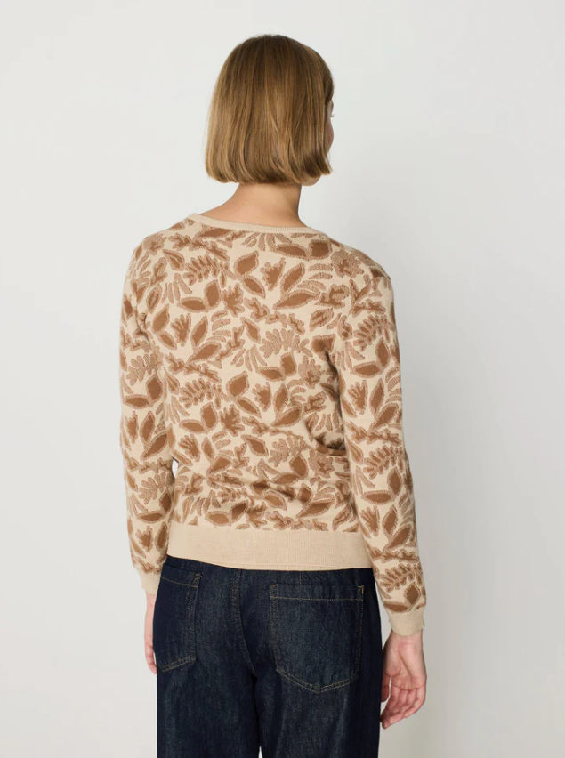 Escorpion Casaco Malha Floral - detalhe