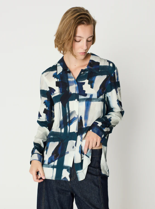 Escorpion Camisa Estampada - vista frontal