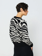 Escorpion Camisola de Malha Fantasia - detalhe