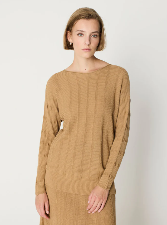 Escorpion Camisola de Malha Texturada