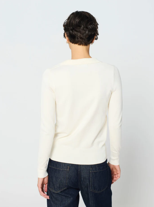 Escorpion Camisola de Malha com Gola Polo em V