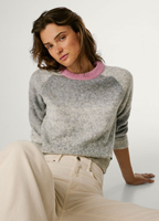 Pepe Jeans Camisola Chantal em Malha — Gola Contraste