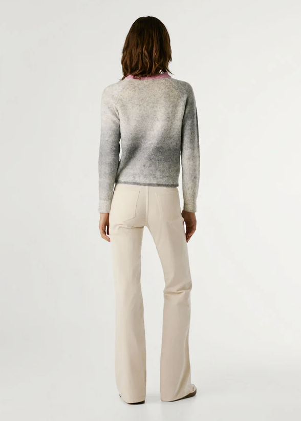 Pepe Jeans Camisola Chantal em Malha — Gola Contraste