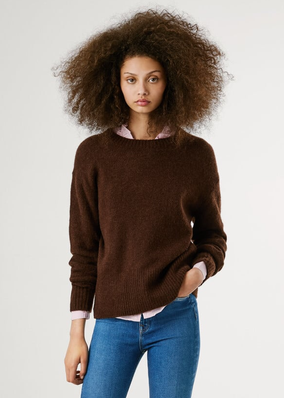 Pepe Jeans Camisola de Malha com Abertura Traseira - detalhe