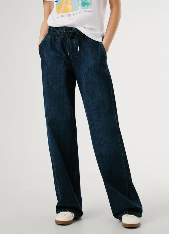 Pepe Jeans Calça Loose Jogger - detalhe