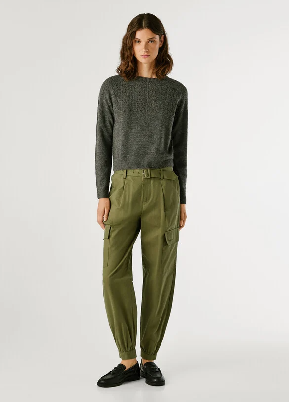 Pepe Jeans Camisola de Malha Pointelle