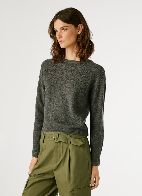 Pepe Jeans Camisola de Malha Pointelle