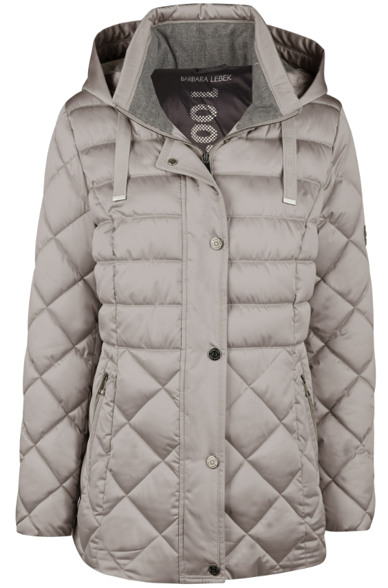 Barbara Lebek casaco com capuz removível