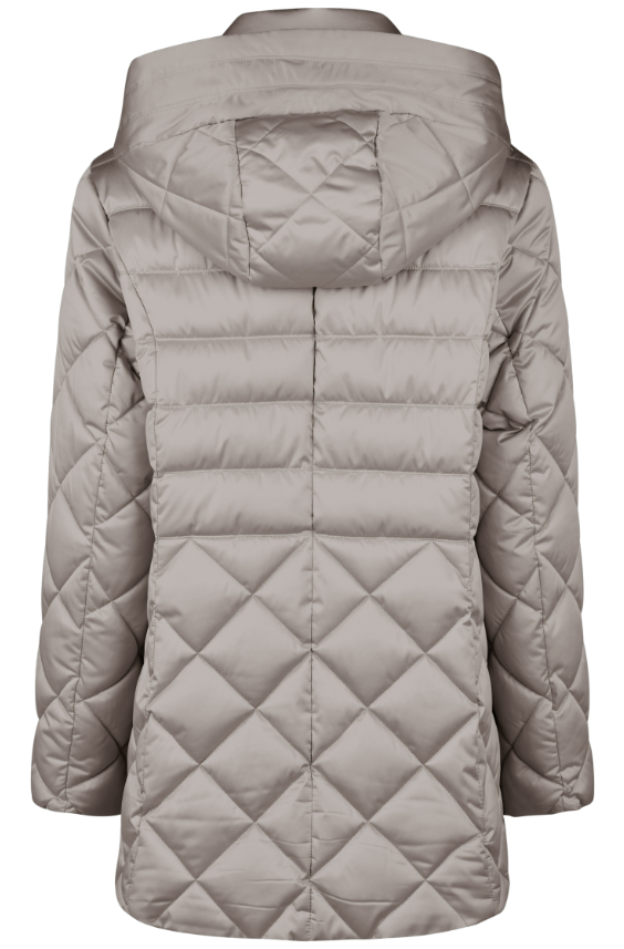 Barbara Lebek casaco com capuz removível