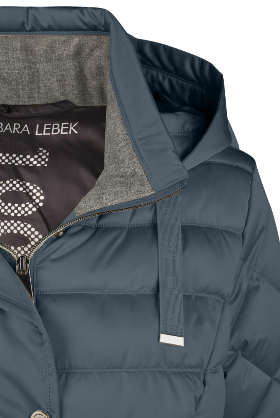 Barbara Lebek casaco com capuz removível